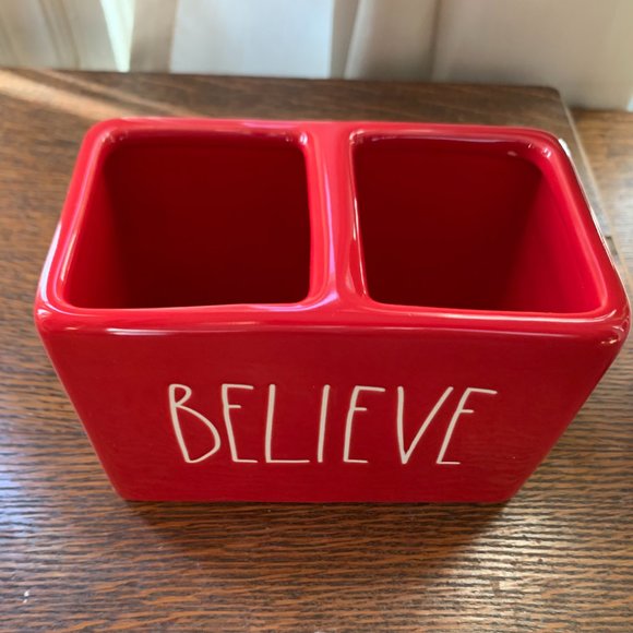 Rae Dunn Pen & Pencil Container, Rae Dunn Container, Rae Dunn Office, Pen jar - Picture 2 of 4